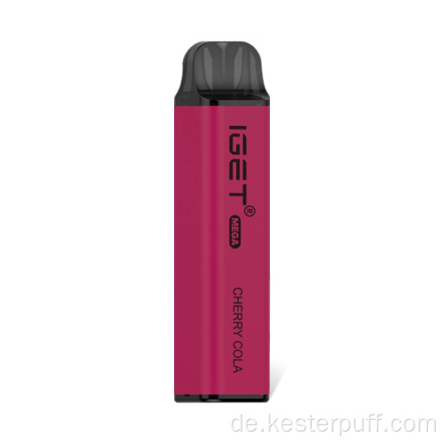 Iget Mega 3000 Puffs Einweg -Vape Blackberry